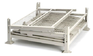 racks unlimited galvanized collapsible containers